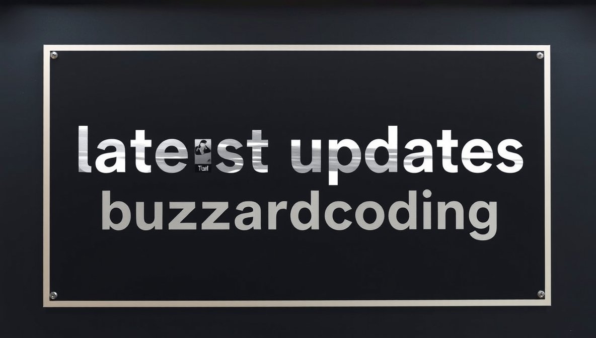latest updates buzzardcoding
