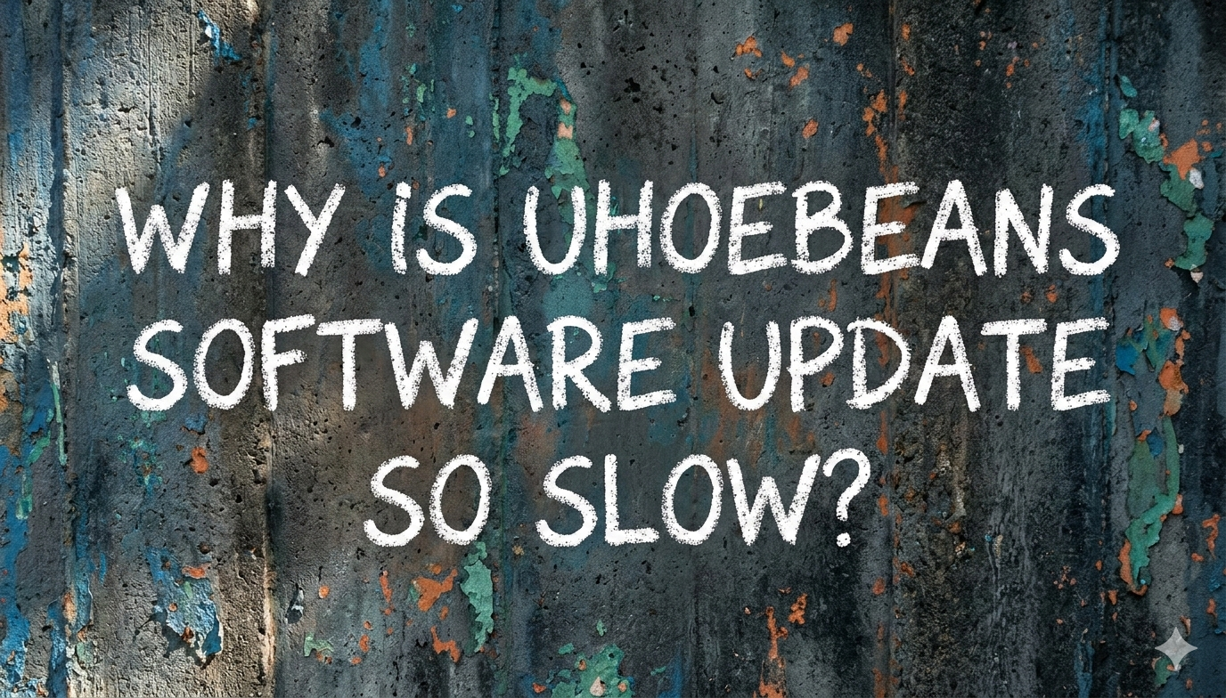 why is uhoebeans software update so slow