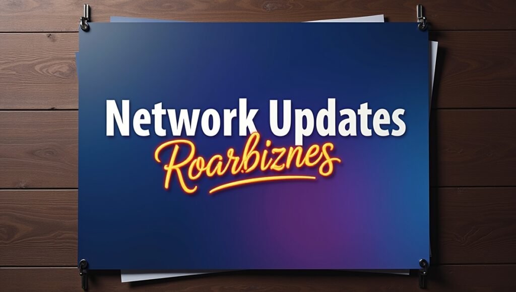 network updates roarbiznes
