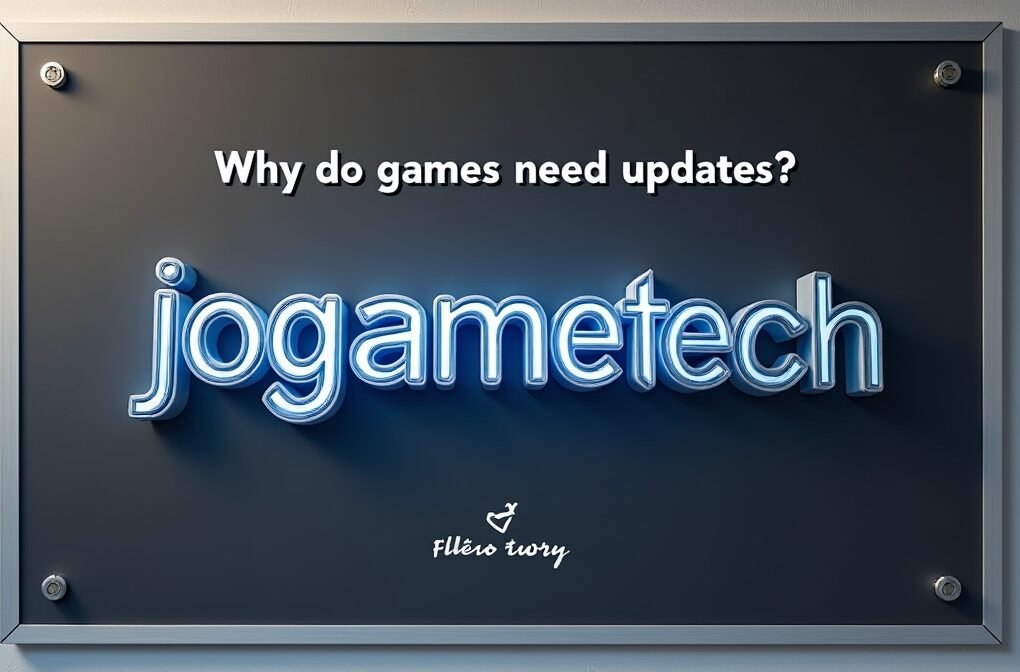 why do games need updates jogametech