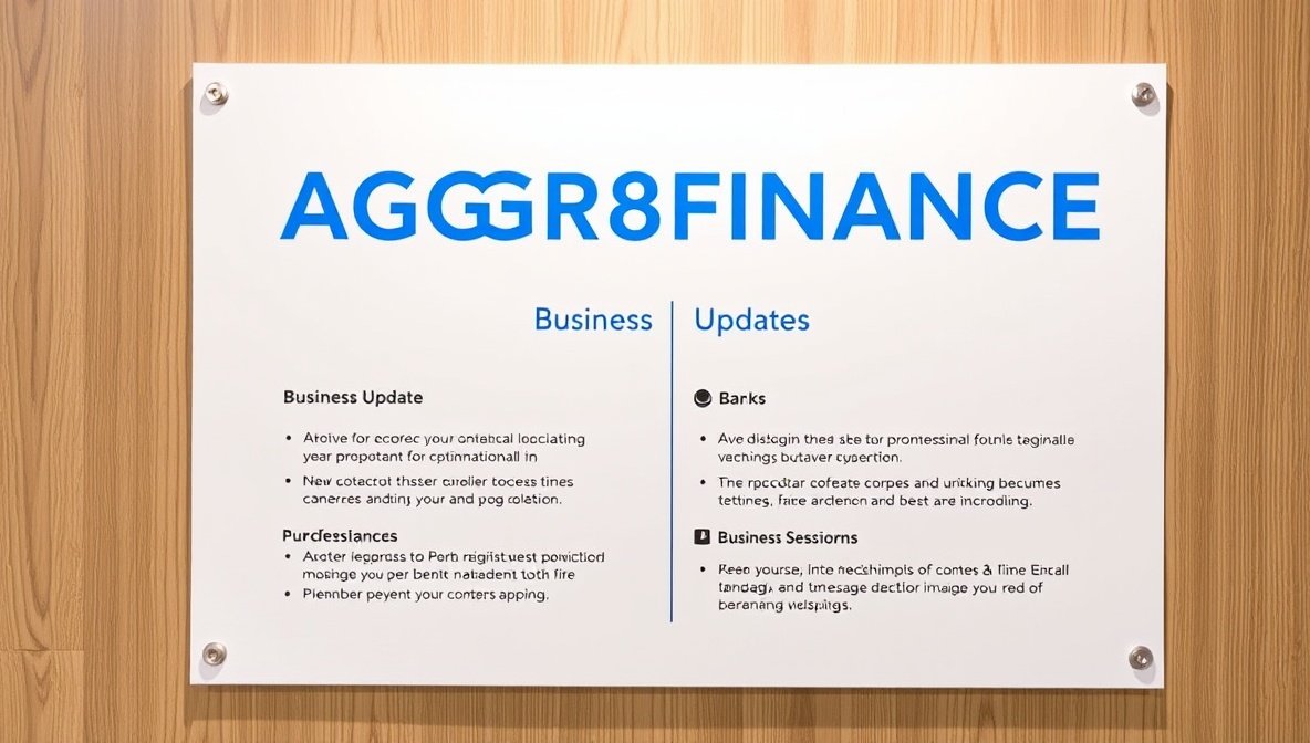 business updates aggr8finance