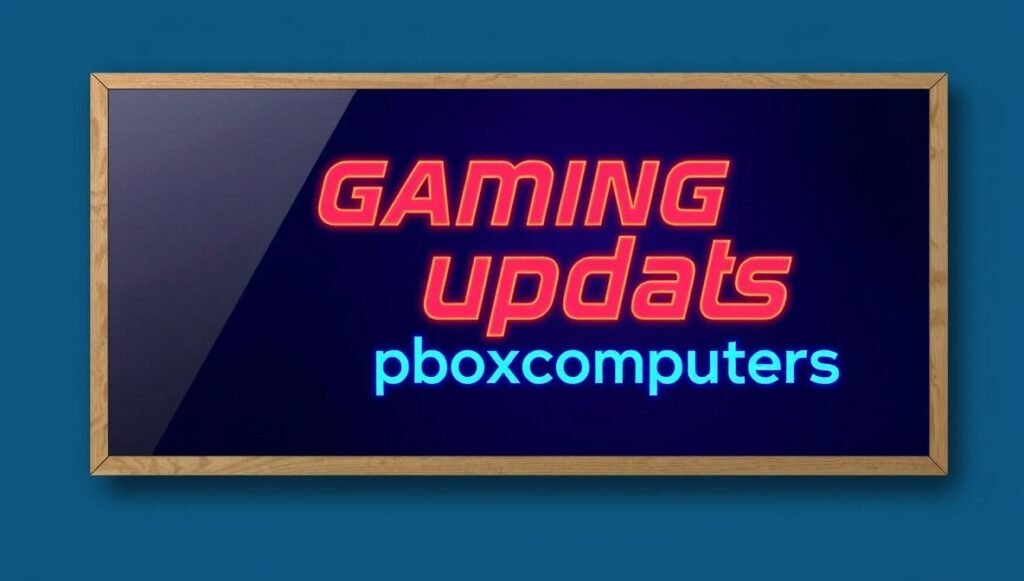 gaming updates pboxcomputers