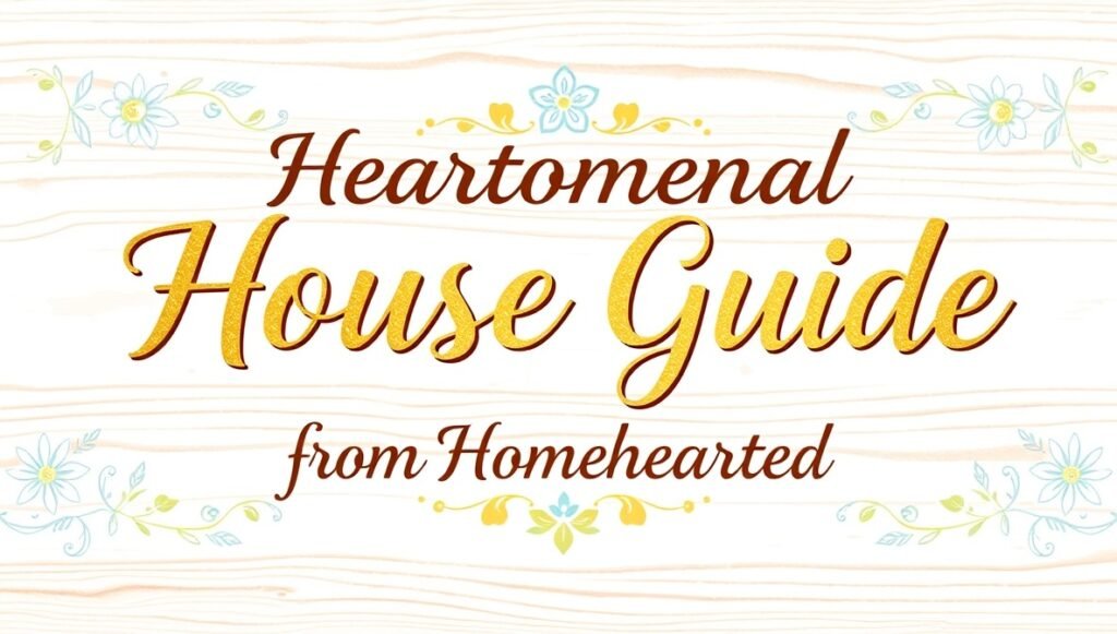 heartomenal house guide from homehearted